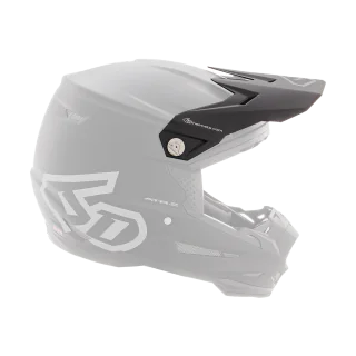 6D Helmet Visor ATR-2 Solid - Black / Matte
