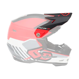 6D Helmet Visor ATR-2 Target - Red