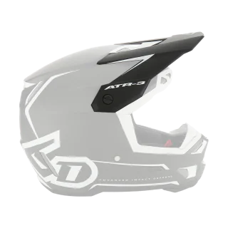 6D Helmet Visor ATR-3 Nova - White