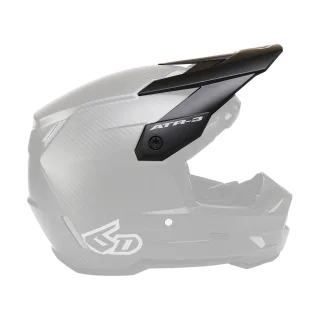 6D Helmet Visor ATR-3 Solid - Matte Black