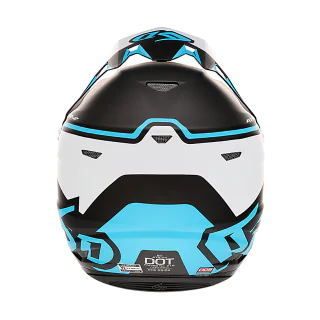 6D Youth Motocross Helmet ATR-2Y Drive - Cyan