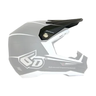 6D Youth Helmet Visor ATR-1Y Stealth Graphic - Matte Black
