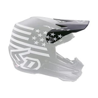 6D Youth Helmet Visor ATR-1Y Tactical - Black / White