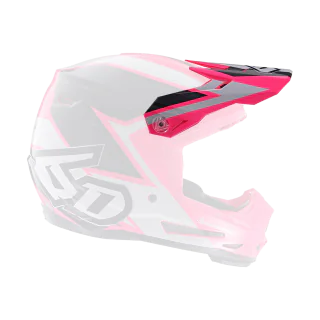 6D Youth Helmet Visor ATR-2Y Strike - Neon Pink