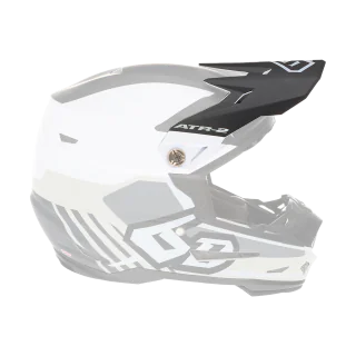 6D Youth Helmet Visor ATR-2Y Target - White