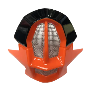 6D Mouthpiece ATR-1 Crusader - Orange / Silver