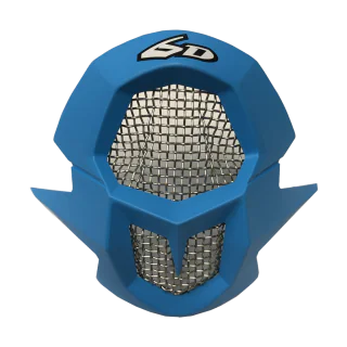 6D Mouthpiece ATR-1 Edge - Neon Blue / Grey