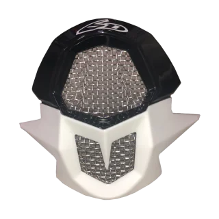 6D Mouthpiece ATR-1 Maze Graphic - Red Gloss