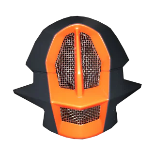 6D Mouthpiece ATR-1 Stealth Graphic - Charcoal / Neon Orange