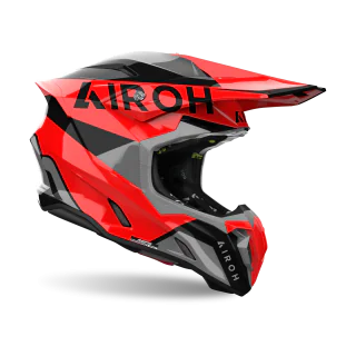 Airoh Motocross Helmet Twist 3 King - Gloss Red