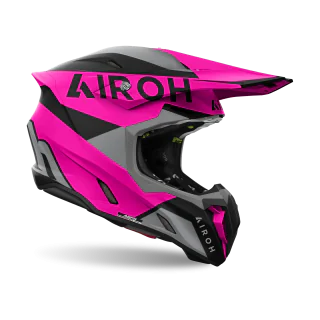 Airoh Motocross Helmet Twist 3 King - Matte Pink