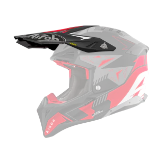 Airoh Helmet Visor Aviator 3 Spin - Matte Red