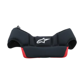 Alpinestars Inner Liner Crown Pad S-M8 / S-M10 - Black / Red