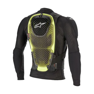 Alpinestars Chest Protector Vest Soft Bionic Pro V2 - Black / Yellow / Fluo Yellow