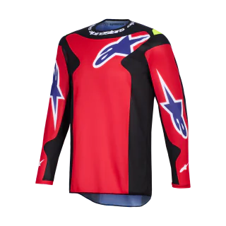 Alpinestars Motocross Jersey 2026 Fluid Grid - Red / Black / Purple