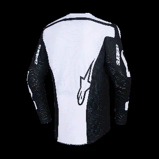 Alpinestars Motocross Jersey Racer Air Riway - Black / White