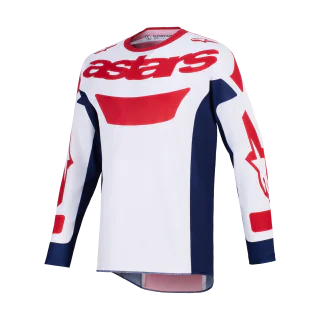 Alpinestars Motocross Jersey 2026 Racer Riway - White / Blue / Red