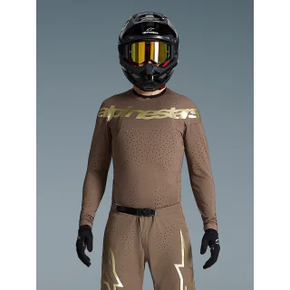 Alpinestars Motocross Gear Supertech LE Earth - Brown / Gold