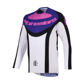 Alpinestars Motocross Jersey 2026 Techstar Knif - Black / Light Grey / Purple