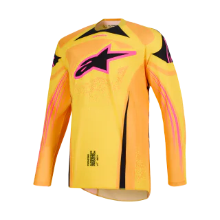 Alpinestars Motocross Jersey 2026 Techstar Nomur - Orange / Yellow / Pink