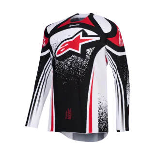 Alpinestars Motocross Jersey 2026 Techstar Nomur - Black / White / Red