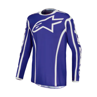 Alpinestars Motocross Gear 2027 Fluid Apex V2 - Deep Blue / White