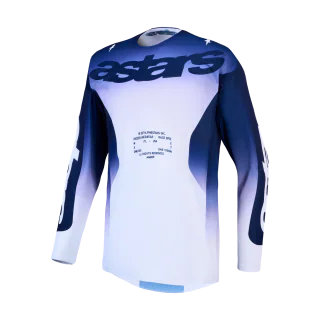 Alpinestars Motocross Jersey 2027 Racer Air Amber - Blue / Navy / White