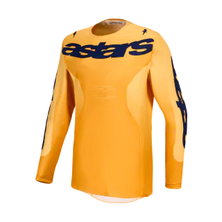 Alpinestars Motocross Jersey 2027 Racer Amber - Gold Orange / Deep Blue