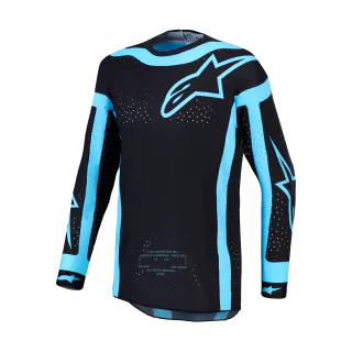 Alpinestars Motocross Gear 2027 Supertech Vesta - Black / Turquoise