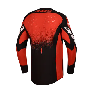 Alpinestars Motocross Jersey 2027 Techstar Swan - Cardinal Red / Black / White