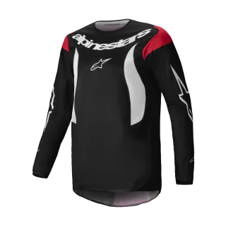 Alpinestars Motocross Jersey Fluid Haul - Black / White