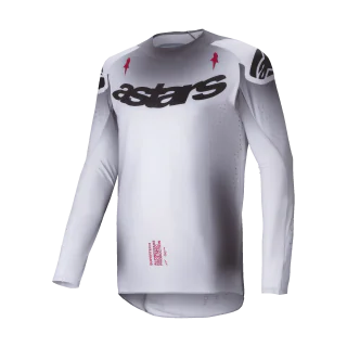 Alpinestars Motocross Jersey Supertech Maker - Silver / Black