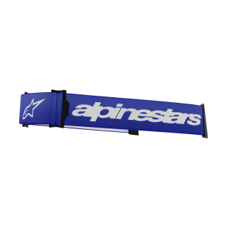 Alpinestars Motocross Goggle Strap Supertech - Blue / White
