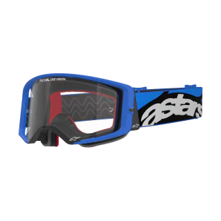 Alpinestars Motocross Goggle Supertech Stream - Blue - Clear