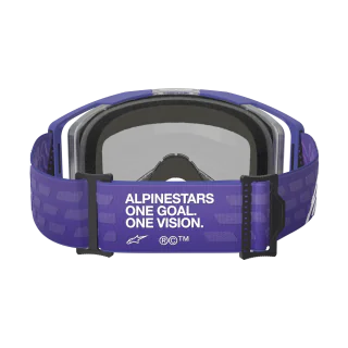 Alpinestars Motocross Goggle Vision 8 Corp - Purple - Mirror Blue