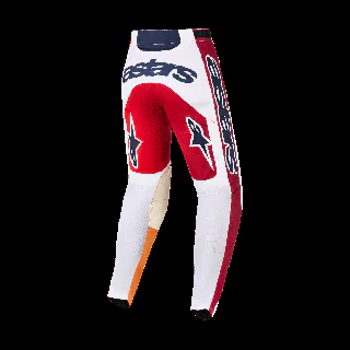 Alpinestars Motocross Pants Racer Portl - Red / Light Grey / Dark Grey