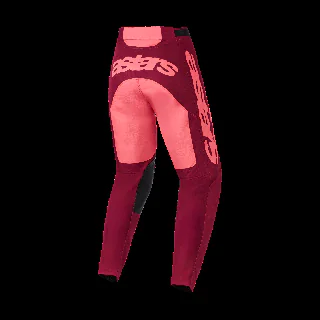 Alpinestars Motocross Pants Racer Riway - Dark Red / Coral