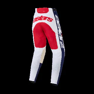 Alpinestars Motocross Pants Racer Riway - White / Blue / Red