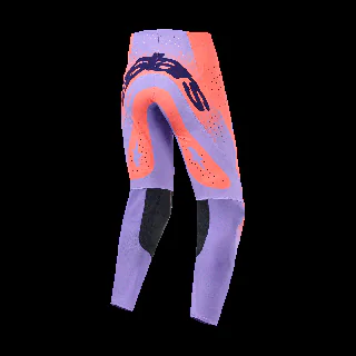 Alpinestars Motocross Pants Supertech Scenz - Hot Coral / Purple