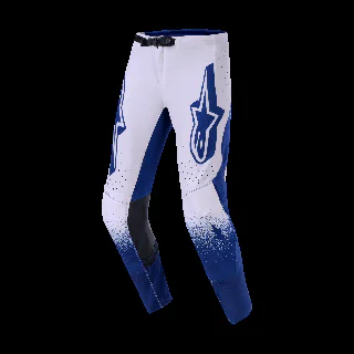 Alpinestars Motocross Pants 2026 Supertech Scenz - Light Grey / Dark Blue