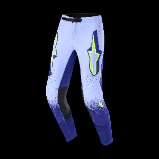 Alpinestars Motocross Pants 2026 Supertech Scenz - Purple / Fluo Yellow
