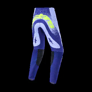 Alpinestars Motocross Pants Supertech Scenz - Purple / Fluo Yellow