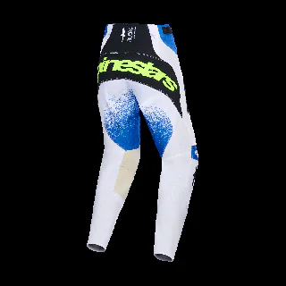 Alpinestars Motocross Pants Techstar Knif - Ucla / Blue / Black / Fluo Yellow
