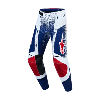 Alpinestars Motocross Pants Techstar LE Unity - Red / White / Blue