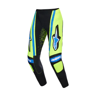 Alpinestars Motocross Pants 2026 Techstar Nomur - Dark Navy / Fluo Yellow / Ucla / Blue