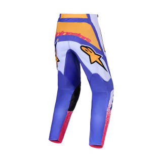 Alpinestars Motocross Pants 2027 Fluid Drag - Light Lilac / Blue / Iris / Gold