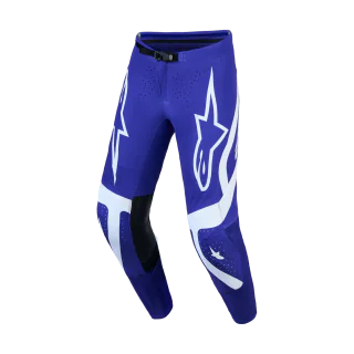 Alpinestars Motocross Pants 2027 Supertech Vesta - Deep Blue / White