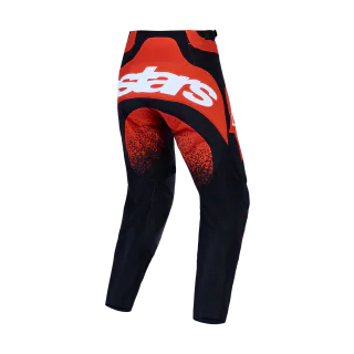 Alpinestars Motocross Pants 2027 Techstar Swan - Cardinal Red / Black / White