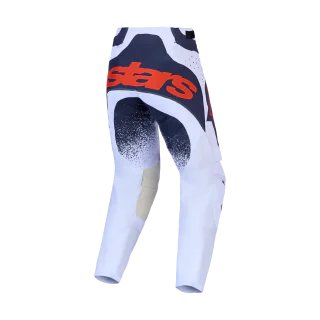Alpinestars Motocross Pants 2027 Techstar Swan - Light Lilac / Dark Grey / Fluo Red