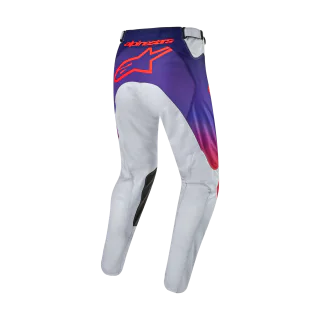 Alpinestars Motocross Pants Racer Hoen - Light Grey / Hot Orange / Black
